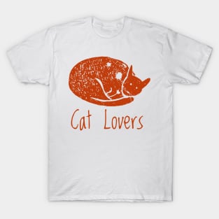 Cat lovers T-Shirt